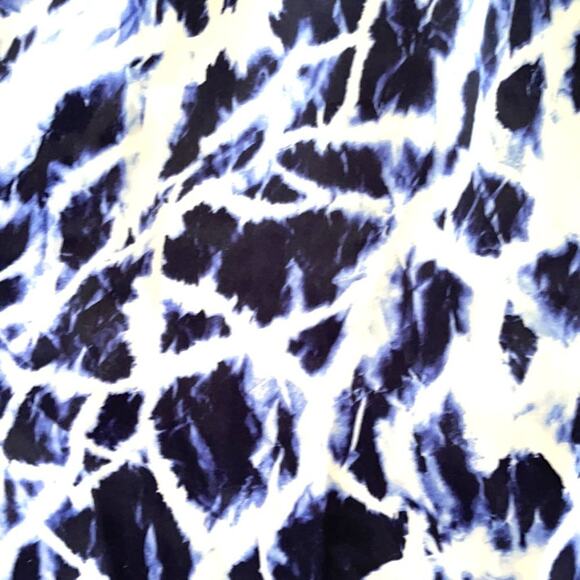 MICHAEL-MICHAEL KORS sleeveless silk top blue sz 2 - Picture 4 of 7